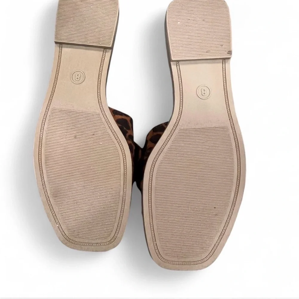A New Day Women's Brown Leopard Mules - Picture 3 of 3